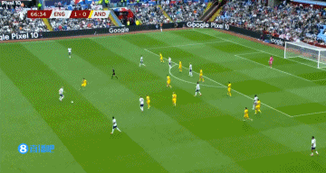 终于进了!赖斯头球破门,詹姆斯助攻,英格兰2-0领先安道尔